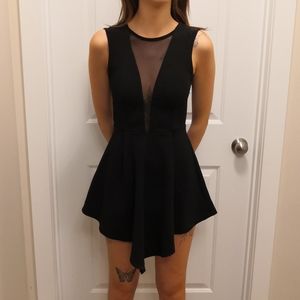 Mesh back dress